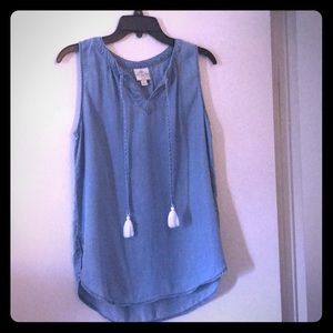 At Johns Bay top.   S